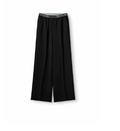 Crepe Logo Pants