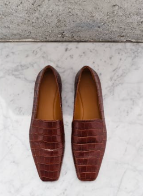 Tilda Croco Loafers