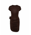Draped Mini Dress