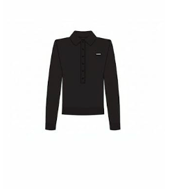 WOOL LONGLEEVE POLO