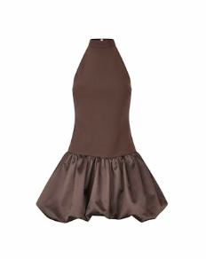 MINI PEPLUM DRESS