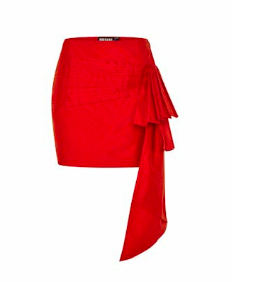 MINI BOW SKIRT